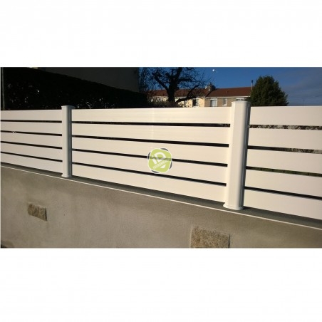 Kit DEPART clôture pare-vue en PVC - Clôtures ajourées en PVC - 2