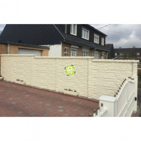 Lasure teintée pour clôture béton - Clôtures béton - 6