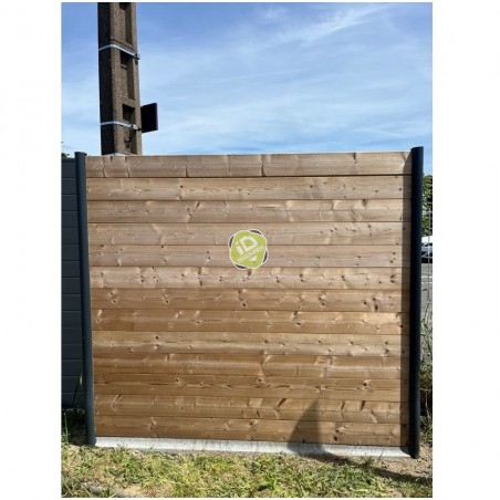 Soubassement béton pour pied de clôture longueur 2,53m - Accessoires pour clôtures rigides - 5