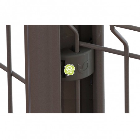 Accessoires pour clôtures rigides - Clips polyamide pour poteau CLIP - 2